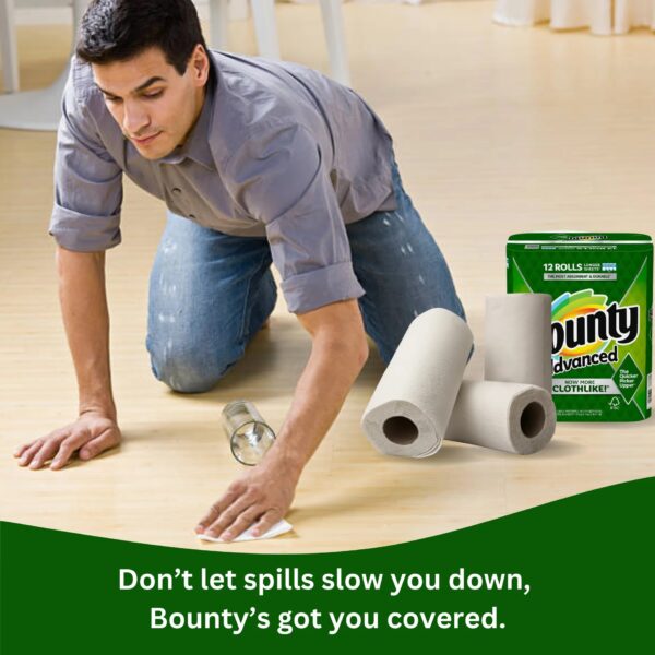 Bounty Advanced Paper Towels 101 Sheets - 12count - Image 5