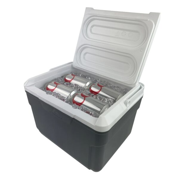 Ozark Trail Hard Side Cooler - 14-can Capacity - 10 Qt - Gray - Image 4