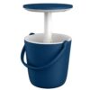 Keter Go Bar Beer & Wine Cooler With Handle - Pop Up Outdoor Table - Blue
