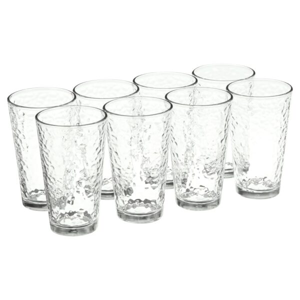 Libbey Vintage Frost Cooler Glass Set Of 8 - 16.2oz