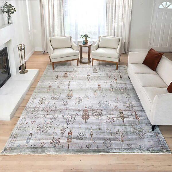 Empire Rug Collection Tree Of Life Area Rug - 9ft. 8 In. X 12ft. 6 In.