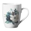 Tabletops Gallery Emily - 16 Piece Round Rim Dinnerware Set -Service Of 4 - Image 5