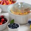 Corningware French White 8-Piece Ceramic Bakeware Set - Image 3