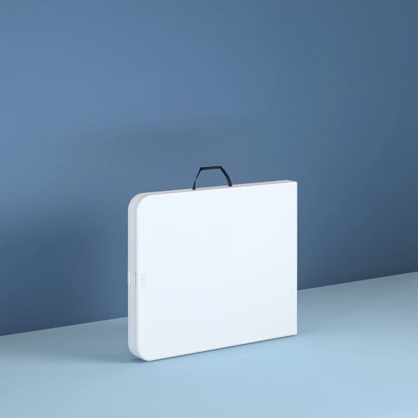 Cosco 8 Foot Centerfold Folding Table - White - Image 3