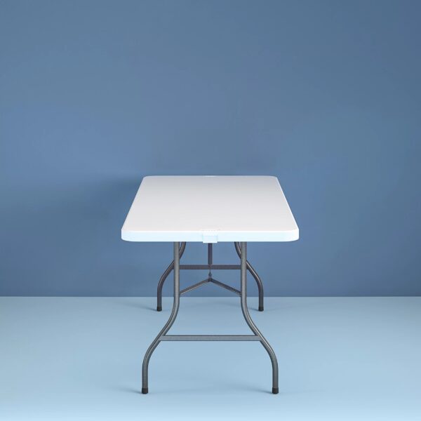 Cosco 8 Foot Centerfold Folding Table - White - Image 6