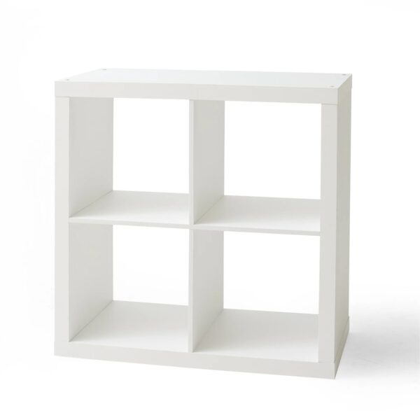 Brightroom Storage 4 Cube Organizer - White - 13” - Image 6