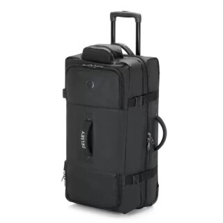 Delsey Raspail Rolling Wheeled Duffle Bag - Black