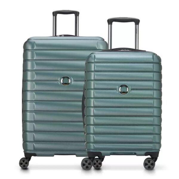 Delsey Paris 2-piece Hardside Spinner Luggage Set Green