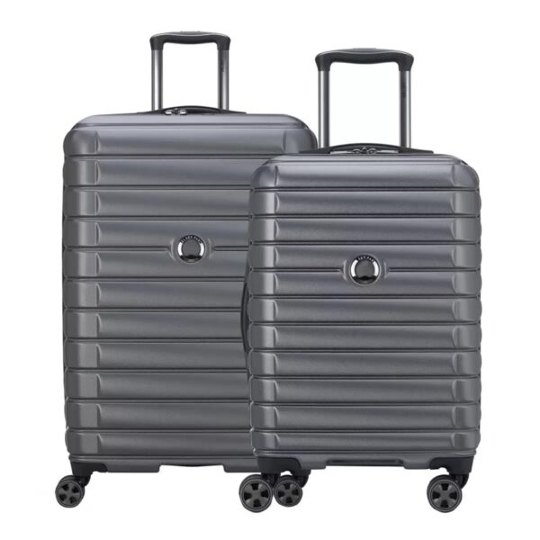 Delsey Paris 2-piece Hardside Spinner Luggage Set Graphite