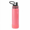 Thermoflask Stainless Steel Insulated Water Bottles - 24oz x 2-pack - White & Coral - Image 6