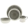 Baum Hearth 16-piece Casual Grey Ceramic Dinnerware Set - Image 6