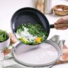 Greenpan Hudson Healthy Ceramic Nonstick, Frying Pan/skillet, 12", Black - Image 2