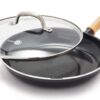 Greenpan Hudson Healthy Ceramic Nonstick, Frying Pan/skillet, 12", Black - Image 4