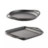 Tramontina Pre-seasoned Cast Iron Grill And Griddle Set, 2 Pack - Image 3