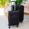 Delsey Paris Softside Spinner Luggage Set - 2pc Black - Image 4