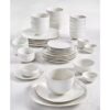 Tabletops Unlimited Inspiration By Denmark Soft Square - 42-piece Dinnerware Set