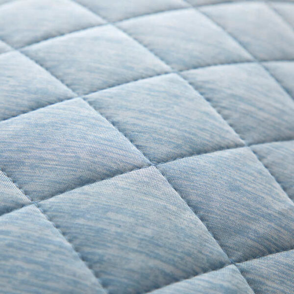 Essential Comfort 20" x 54" Quilted Cooling Body Pillow (Blue) - Image 2