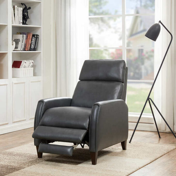 Decklyn Leather Pushback Recliner - Image 4