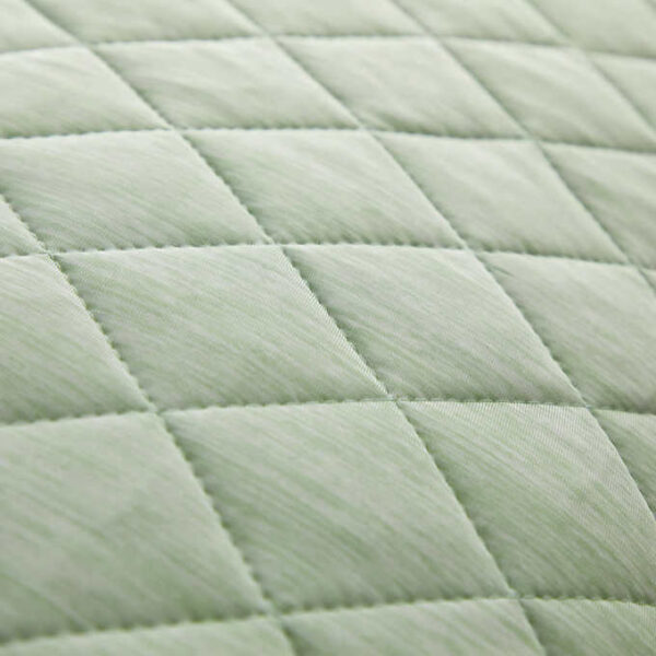 Essential Comfort 20" x 54" Quilted Cooling Body Pillow (Green) - Image 4