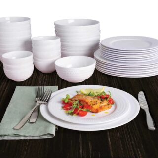 Mikasa Gingko Nellie Bone China Dinnerware Set - 40-piece