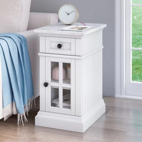 Tresanti Kerrigan Nightstand Chairside Table With Power