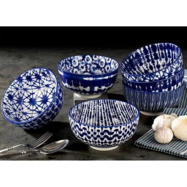 Signature Bowls - 6 Piece - Blue