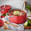 Member's Mark 11-piece Modern Ceramic Cookware Set -Red - Image 5