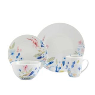 Tabletops Gallery Samantha 16-piece Dinnerware Set - Service For 4