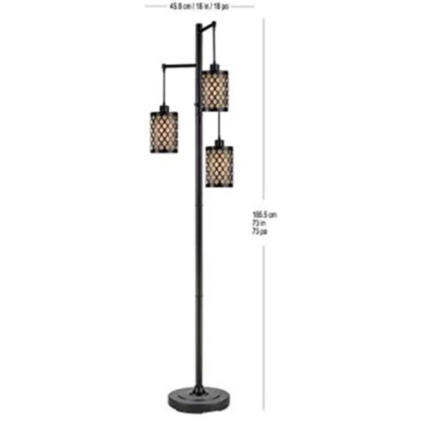 Bridgeport Designs - Artemis 3-Light Floor Lamp - Image 5