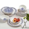 Tabletops Gallery 16-piece Carmine Dinnerware Set - Image 4
