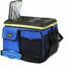 Titan 50-can Collapsible Cooler Tabletop & 2 Drink Holders Lid -Blue - Image 5
