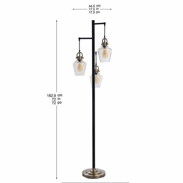 Stylecraft - Basia Floor Lamp - 3 Light - Image 3