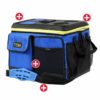 Titan 50-can Collapsible Cooler Tabletop & 2 Drink Holders Lid -Blue - Image 2