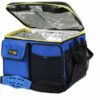Titan 50-can Collapsible Cooler Tabletop & 2 Drink Holders Lid -Blue