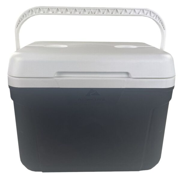 Ozark Trail Hard Side Cooler - 42-can Capacity - 30 Qt - Gray - Image 2