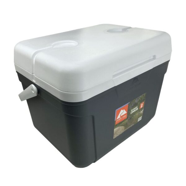 Ozark Trail Hard Side Cooler - 42-can Capacity - 30 Qt - Gray - Image 5