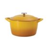 Tramontina Enameled Cast Iron 7-quart Dutch Oven  -Sunrise - Image 3