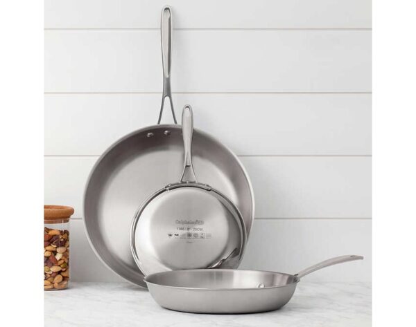 Calphalon 3-piece Tri-ply Clad Stainless Steel Skillet Set