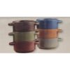 Mikasa Gingko Gourmet Basics By Mikasa Braylin Set Of 6 Stackable Stoneware Bowls - Image 2