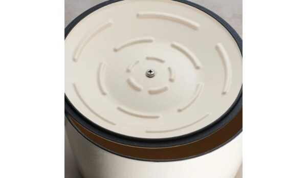 Tramontina Enameled Cast Iron 7-quart Dutch Oven  - Matte White - Image 3