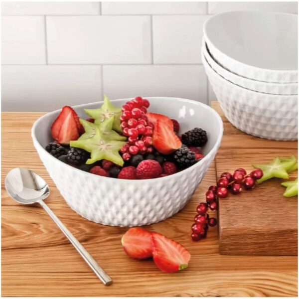 Over & Back 4-piece Porcelain Serving Bowl Set - Image 7