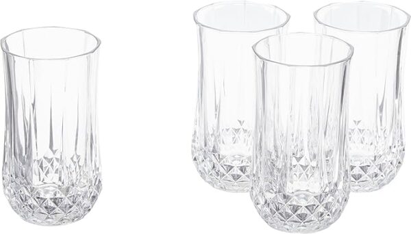 Longchamp Glassware Set of 4 Diamax Highball Glasses - Image 3