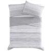 Retro Chic 3pc King Quilt Set Grey/White - Image 6