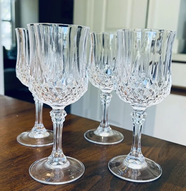 Longchamp Glassware Set OF 4 Dimax Goblets Glasses