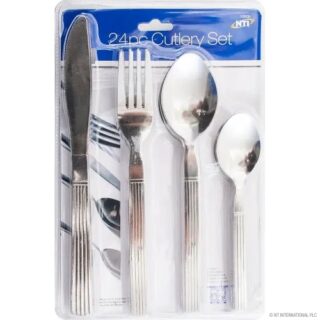 Prima 24pc Stainless Steel Cutlery Set