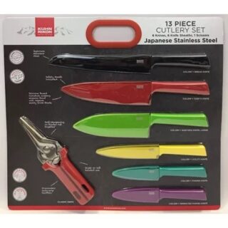 13-Piece Knife Set - Multicolour