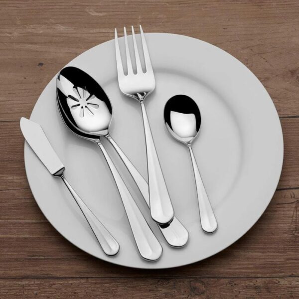Mikasa Colette 65 Piece Flatware Set - Service For 12 - Image 5
