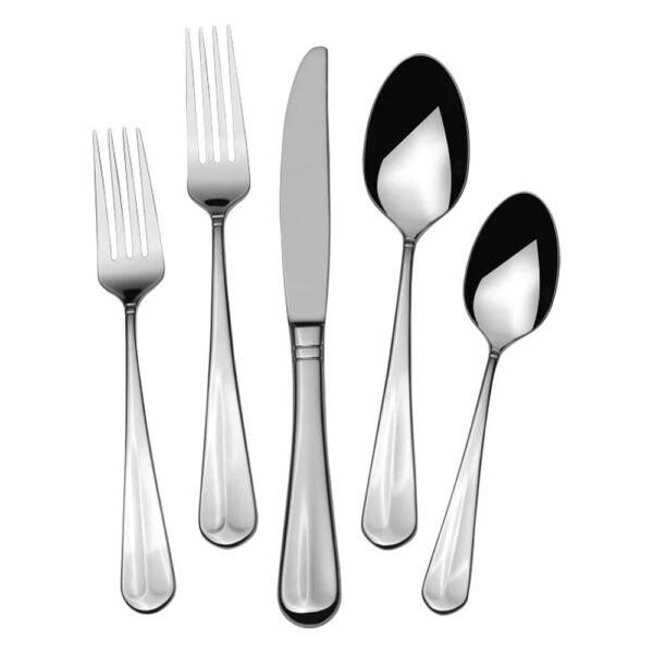 Mikasa Colette 65 Piece Flatware Set - Service For 12 - Image 7
