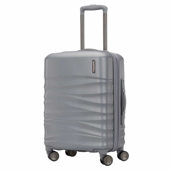 American Tourister Tranquil 3-piece Hardside Luggage Set - Silver - Image 3