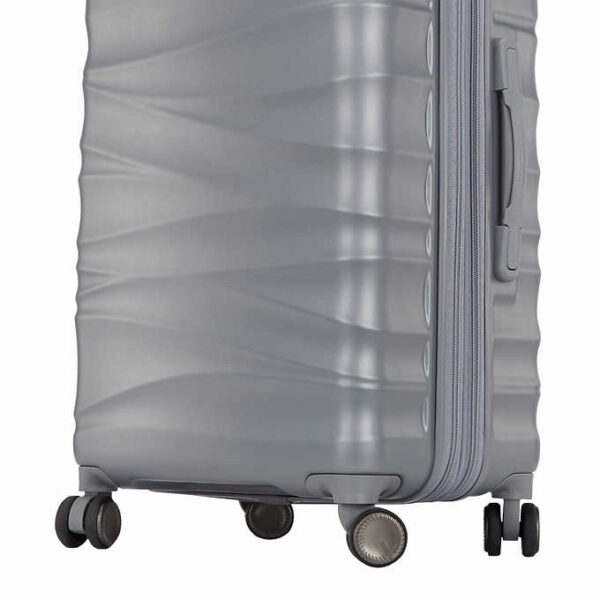 American Tourister Tranquil 3-piece Hardside Luggage Set - Silver - Image 4
